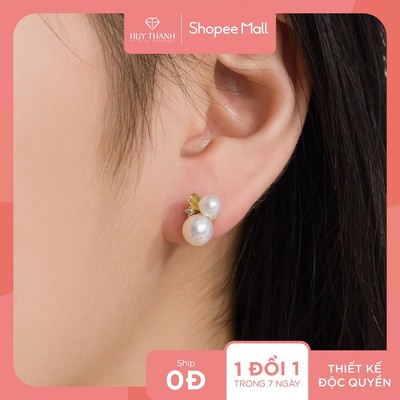 Bông Tai Nữ Vàng Tây 14K BTBTCC94 Huy Thanh Jewelry