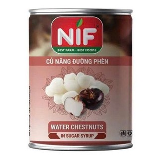 Củ Năng Ngâm Đường Đóng Lon NIF 560g