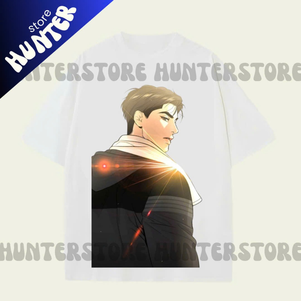 [HOẢ TỐC] HUNTERSTORE Áo thun BL MANHWA JINX TEAM BLACK UNISEX Jae Kyung Vận Xui Yaoi anime manga  B