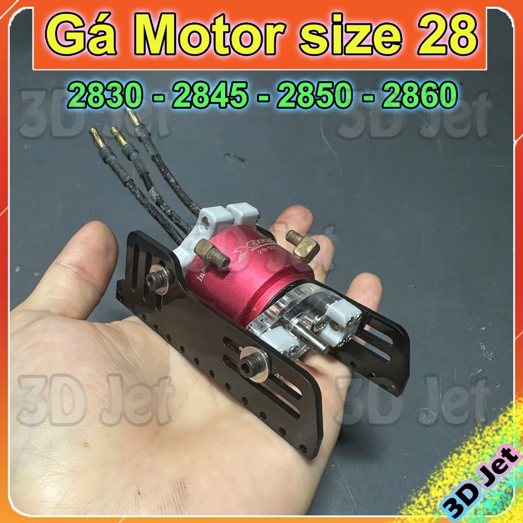 Gá Motor size 2845 2850 2860 cho Tàu Racing RC, Gá Động Cơ, Gá Motor RC cho Tàu Thuyền Rc, Ga Motor 