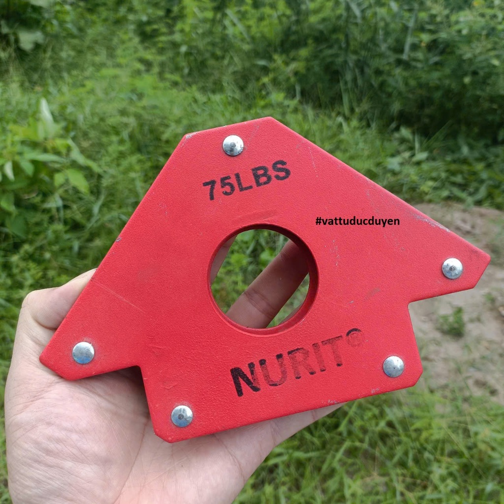 Ke góc hít nam châm lực hút 75LBS (34kg) - NURIT #vattuducduyen
