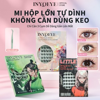 Lông Mi Giả Tự Dính INYOEYE Không Cần Keo Có Thể Tái Sử Dụng, Dung Tích Lớn Lông Mi Giả Không Cần Ke