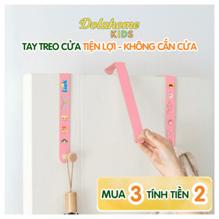  Tay treo cửa nút gỗ DolaHome Kids móc treo quần áo túi xách mũ bảo hiểm ô dù chìa khóa áo khoác,... 