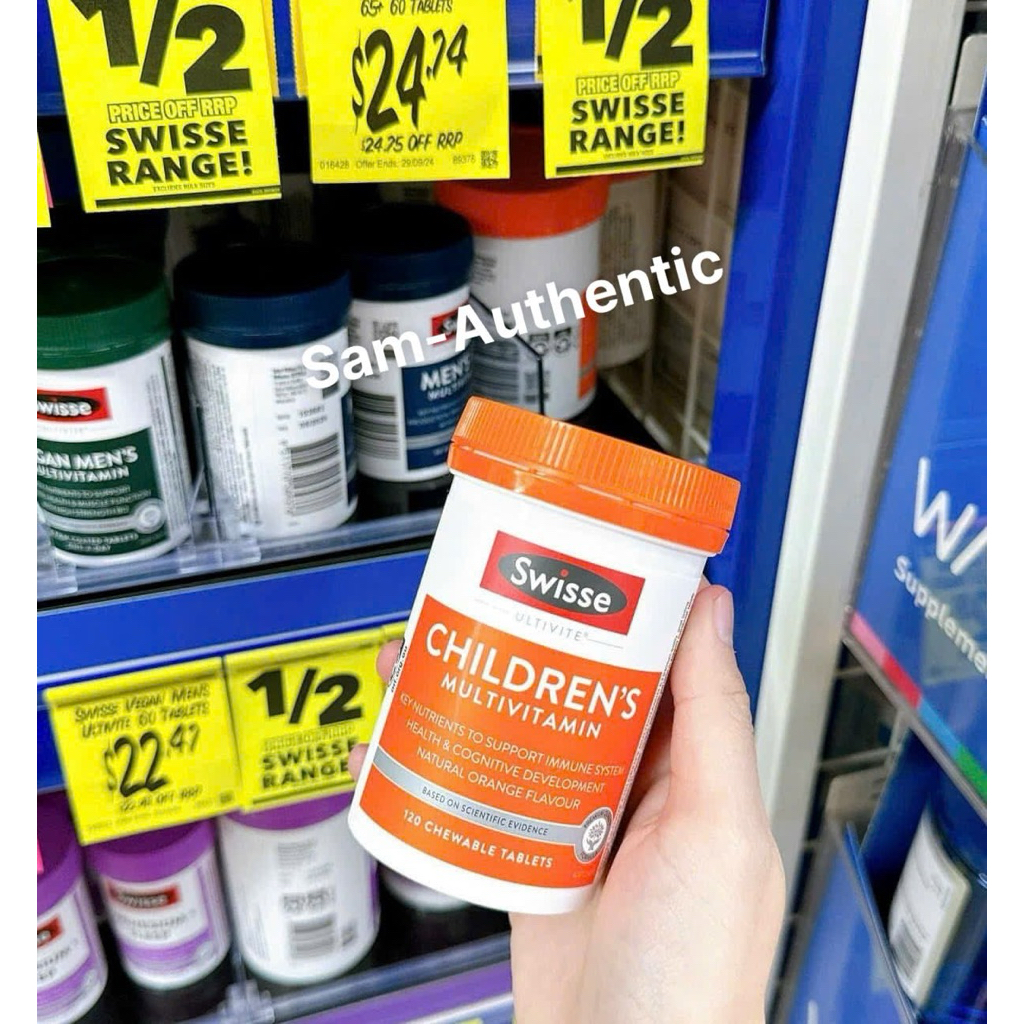 Vitamin tổng hợp Swisse Childrens Ultivite Multivitamin 120 viên