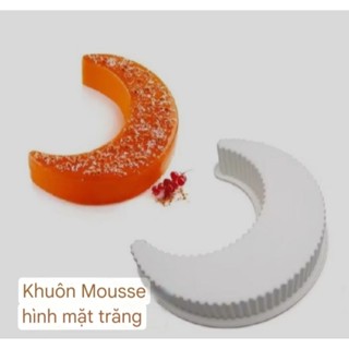  Khuôn silicon Mặt Trămg làm bánh Mousse bánh  sinh nhật thạch rau câu trung thu thỏ cung trăng 