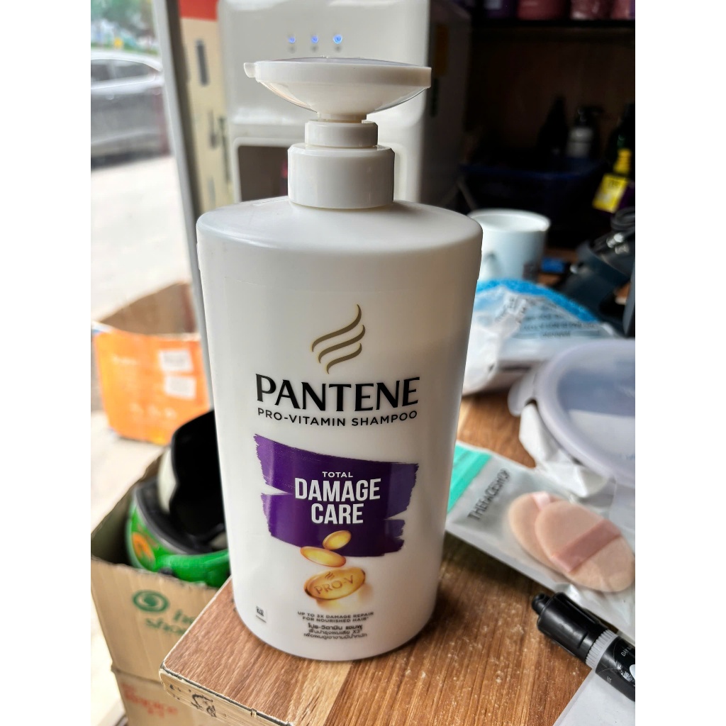 Pantene Dầu Gội 900ml Tím Hư Tổn