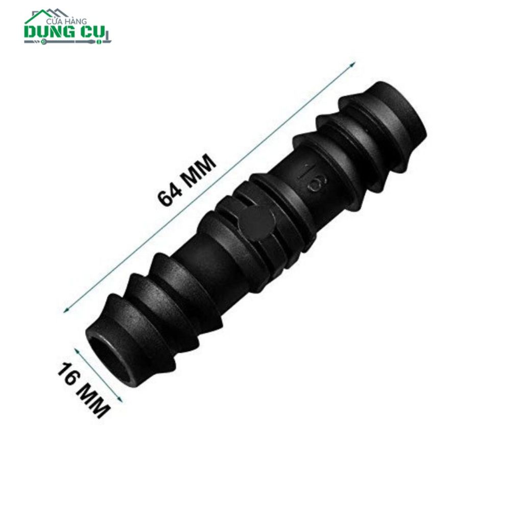 Khớp nối thẳng 16mm ống mềm