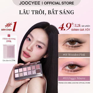 (Auth) Bảng Phấn Mắt JOOCYEE 12 ô Đa Năng Dễ Tán Tự Nhiên Mịn Màng Nhũ Sáng Tiệp Da Mỏng Nhẹ Lâu Dài Mềm Mại Bền Màu 11g