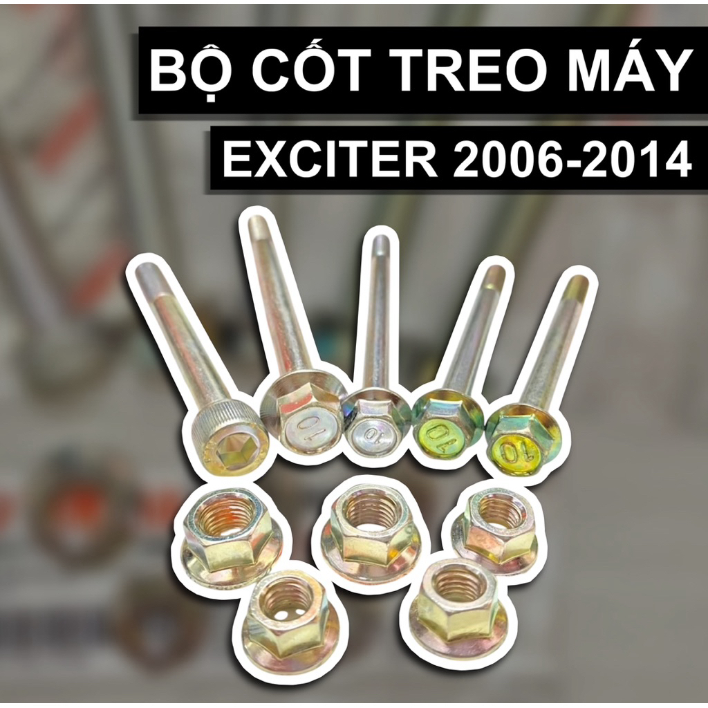Bộ Cốt Treo Máy YAMAHA - Exciter 2006-2014 ( Ex 2006-2010 / Ex135 ) - Phụ Tùng