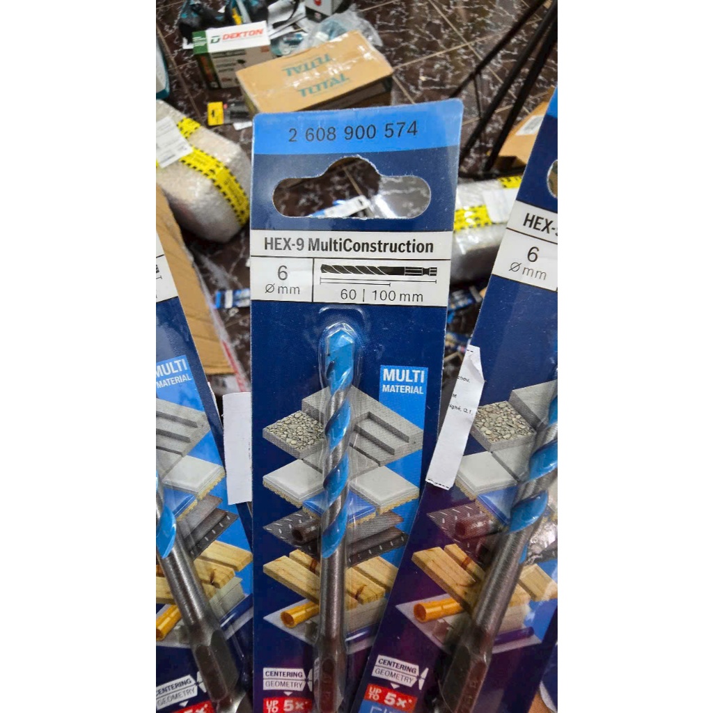 Mũi khoan đa năng BOSCH 6mm -8mm - 10mm Hex-9 - Chính Hãng Bosch