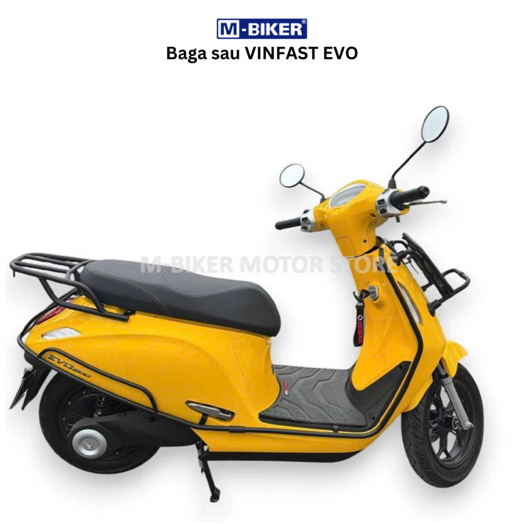 Baga EVO 200, Baga sau Vinfast Evo 200, Baga sau dạng ống uốn Classic dành cho Vinfast Evo 200