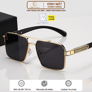 Kính mát nam M48M kính râm chống tia cực tím UV400 CRNAIRA thời trang sành điệu gọng thép