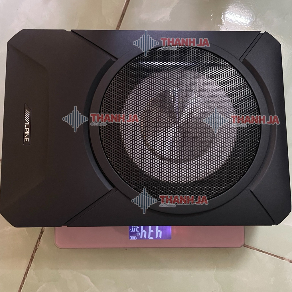 Alpine PWE-S800 Loa sub gầm ghế kích thước 8 inch thương hiệu Alpine chính hãng