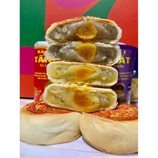 Bánh pía xưa gói giấy Tấn Phát - Sóc Trăng 350g/cây 4cái