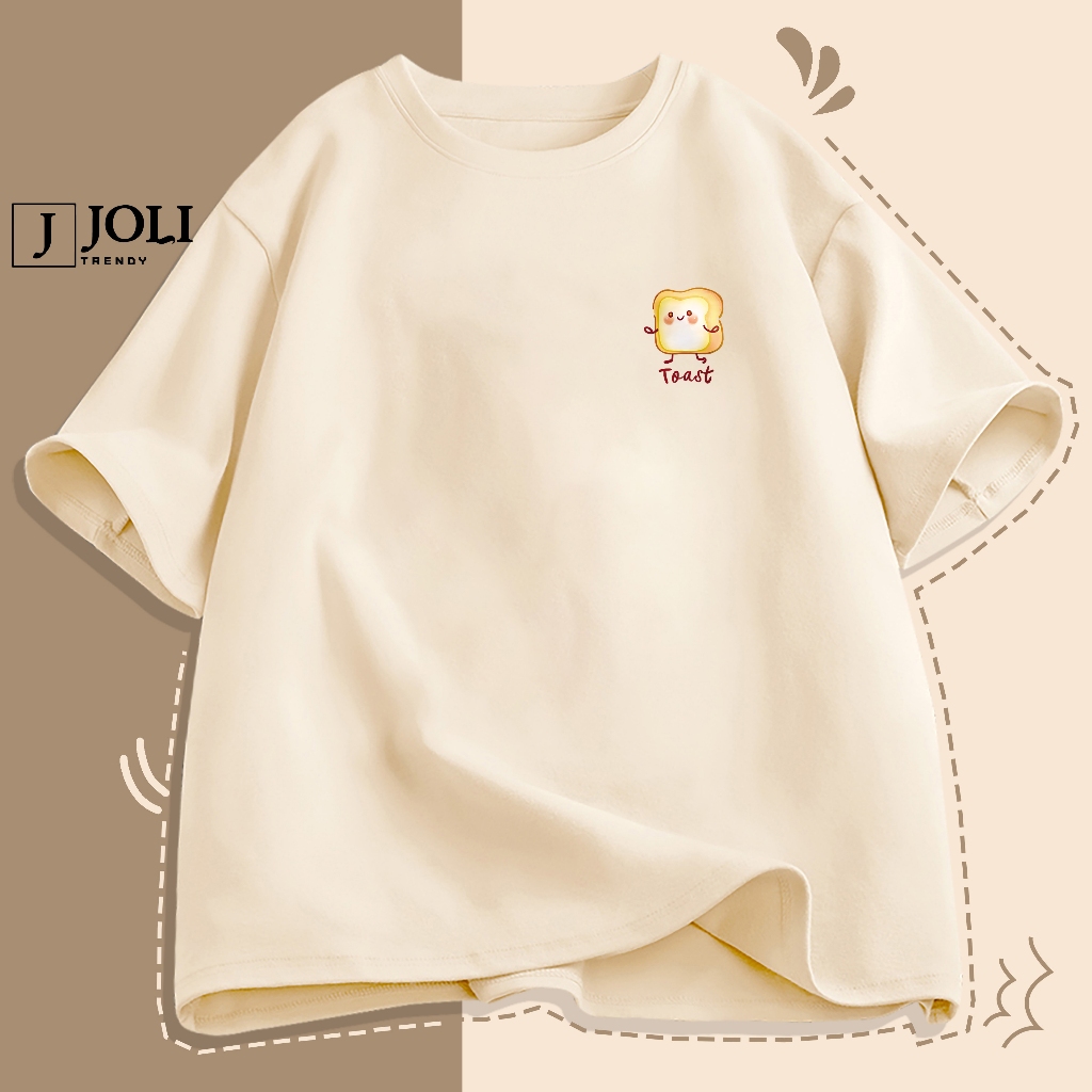 Áo Thun Nam Nữ Unisex Tay Lỡ By JOLI Mã BST01 Hình in Mini Cute Chất Cotton Form Rộng Phong Cách Ulzzang J Joli Trendy | BigBuy360 - bigbuy360.vn