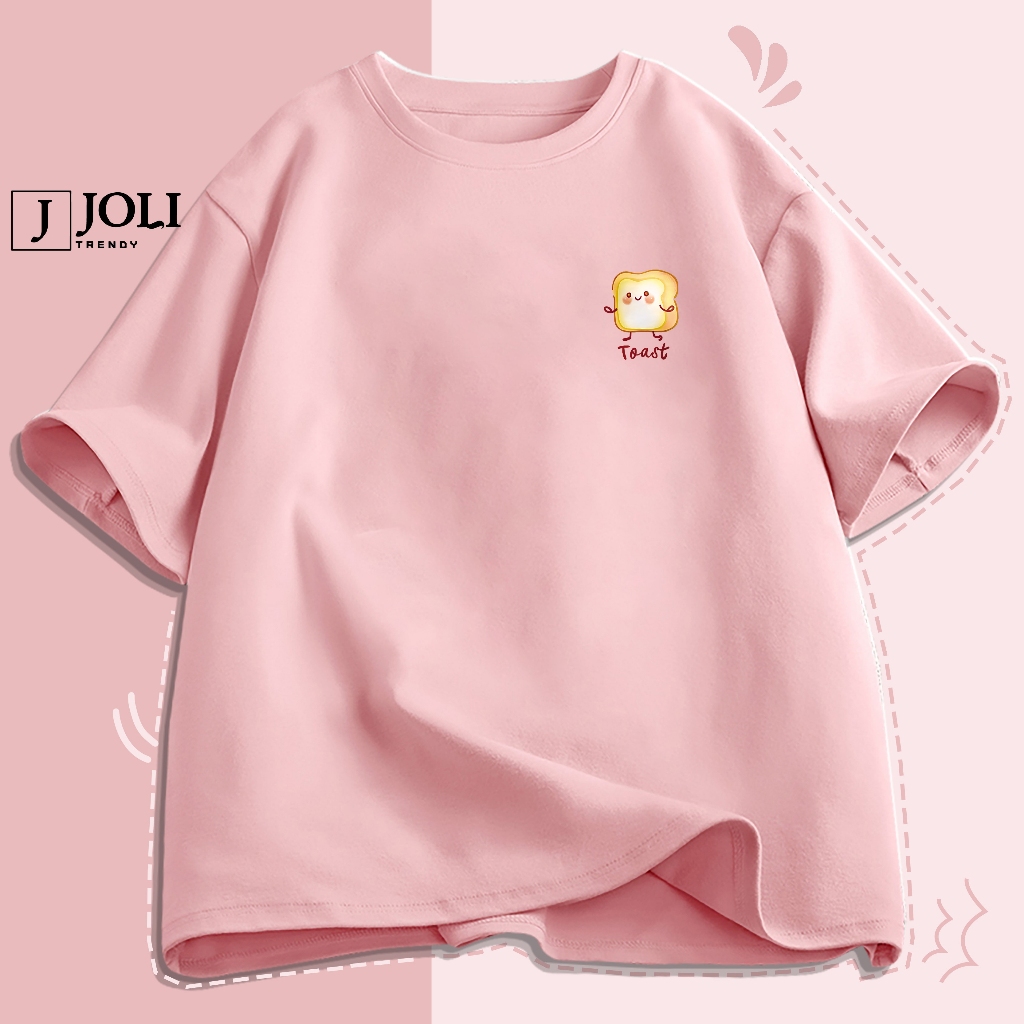 Áo Thun Nam Nữ Unisex Tay Lỡ By JOLI Mã BST01 Hình in Mini Cute Chất Cotton Form Rộng Phong Cách Ulzzang J Joli Trendy | BigBuy360 - bigbuy360.vn