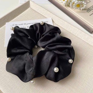 Cột tóc vải scrunchies buộc tóc vải lụa hot trend