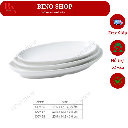Dĩa Nhựa 100% Melamine Cao Cấp