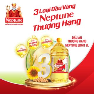 Dầu ăn thượng hạng Neptune Light 2L