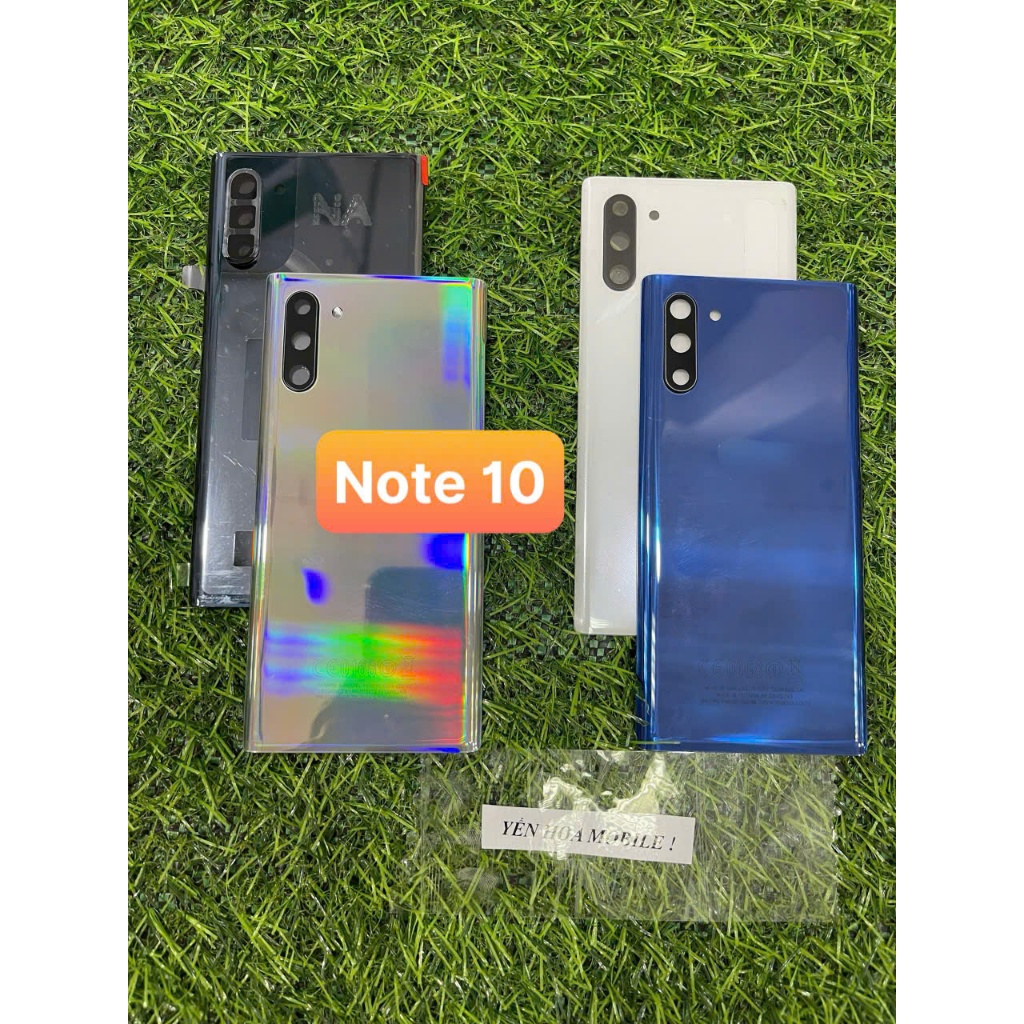 Nắp lưng thay thế các mã samsung note 10 ( Tặng ngay : Keo dán màn hình / nắp lưng )