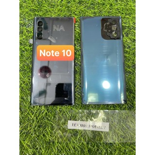 Nắp lưng thay thế các mã samsung note 10 ( Tặng ngay : Keo dán màn hình / nắp lưng )