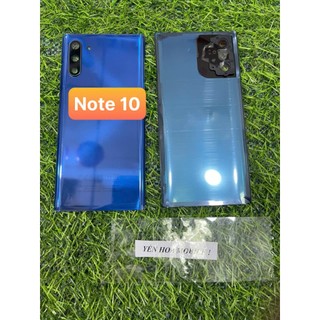 Nắp lưng thay thế các mã samsung note 10 ( Tặng ngay : Keo dán màn hình / nắp lưng )