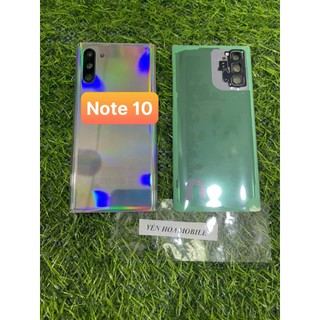 Nắp lưng thay thế các mã samsung note 10 ( Tặng ngay : Keo dán màn hình / nắp lưng )