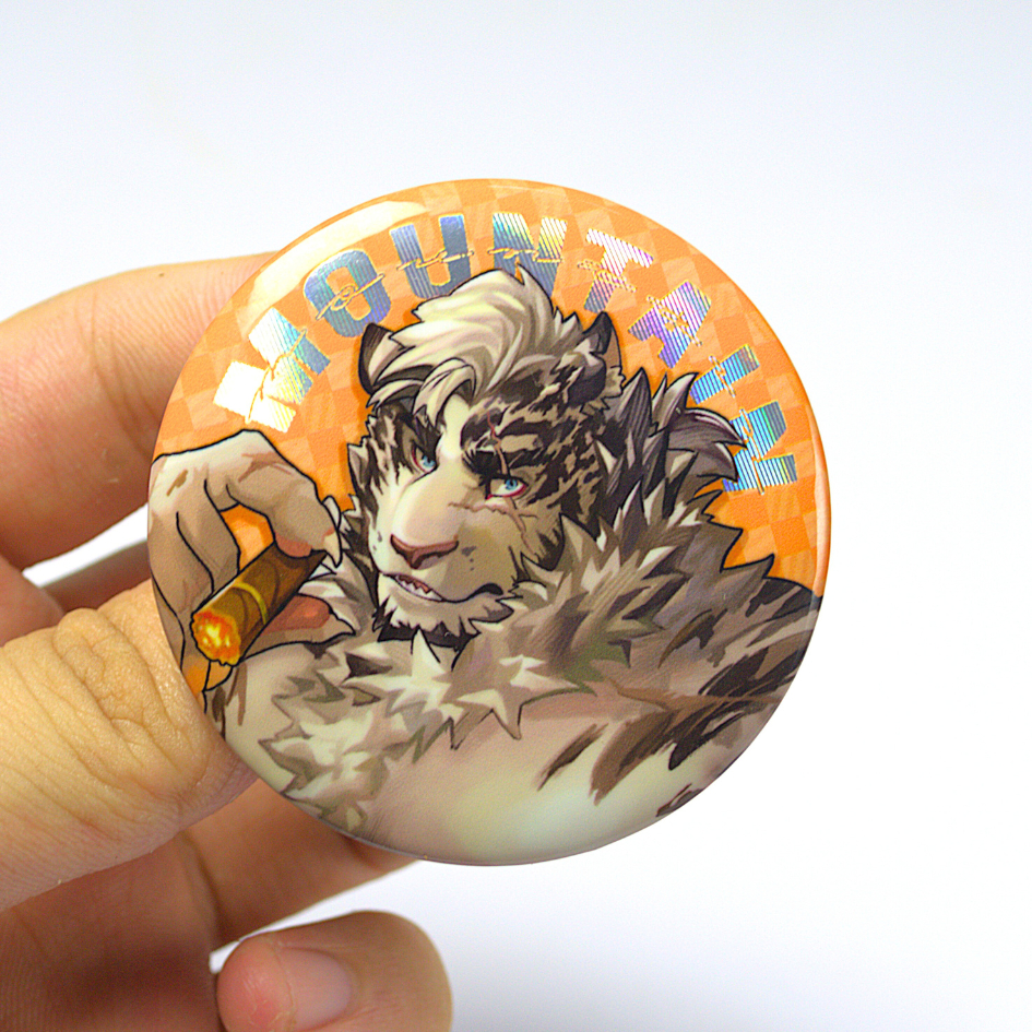 Huy Hiệu/ Badge Furry Mountain - Arknights 4