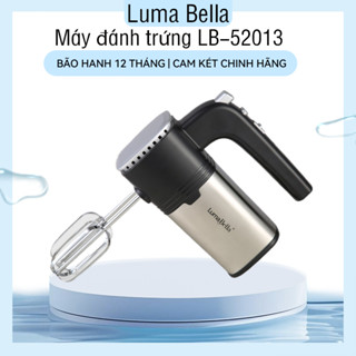 LumaBella LB-52013 Máy Đánh Trứng Đánh Kem CẦm Tay,Mức Tốc Độ, Trộn Bột, Khuấy Mạnh