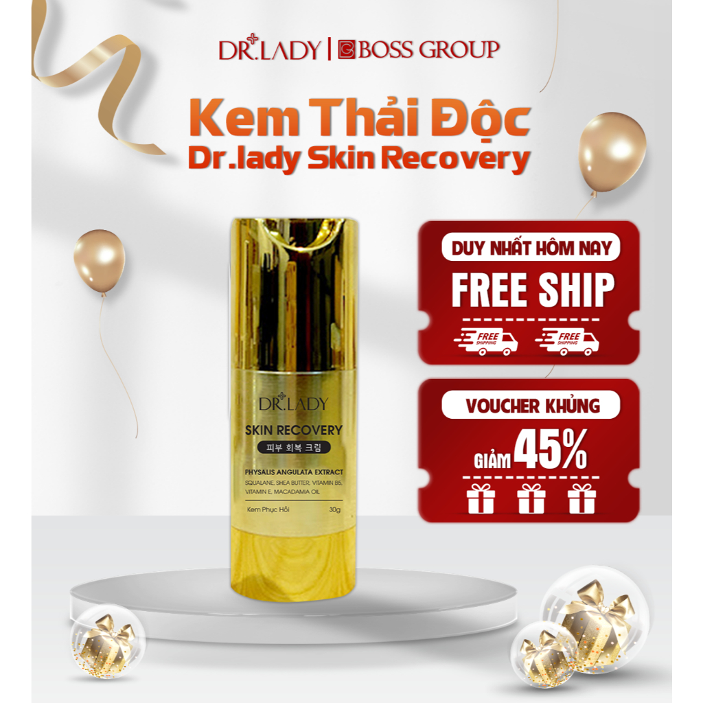 [Dr.Lady Chính Hãng] Kem Phục Hồi Dr.lady Skin Recovery Giúp Ngăn Ngừa Lão Hoá Da, Hỗ Trợ Phục Hồi D