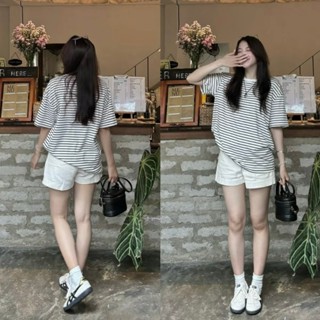 Quần Short Jean Nữ Mềm To Gấu Lưng Cao Basic Kèm Đai – Form Tôn Dáng, Mặc Siêu Xinh