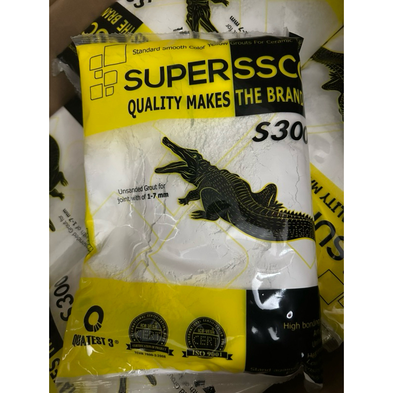 Keo chà ron cá sấu túi 1kg, bột chà ron loại tốt