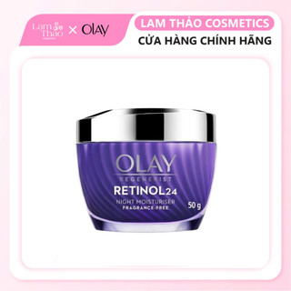  Kem Dưỡng Ban Đêm Chiết Xuất Retinol 24 Hỗ Trợ Tái Tạo Da Chống Lão Hóa Toàn Diện Olay Regenerist Retinol 24 Night Moist 
