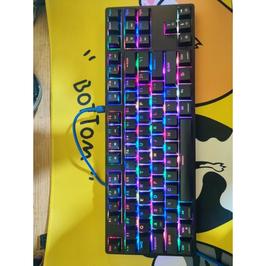 Bàn Phím Cơ Fuhlen D87S ( Hàng Cũ) Huano Switch LED RGB (Blue Sw) bảo hành 3 tháng vui lòng đọc kỹ m