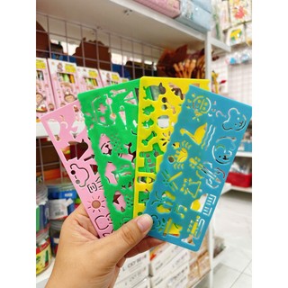 [Văn phòng phẩm] Set 4 Thước Vẽ Hình