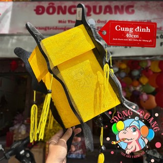 Lồng Đèn Cung Đình Gỗ Lục Giác Vải Lụa (20-30-40-50-60cm)