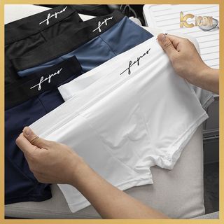 Quần Lót Nam Boxer Chất Cotton Thun Lạnh, Quần Sịp Đùi Nam Tam Giác Co Giãn Kháng Khuẩn SDN01 SD07 - ICON