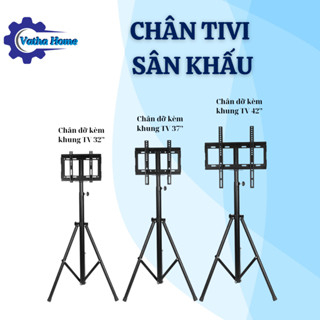  Chân tivi sân khấu kết hợp kèm khung tivi từ 19'' - 65'' 