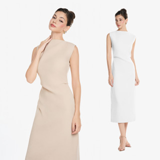  RECHIC Đầm dài Naava dáng ôm body nhẹ thanh lịch sang trọng 