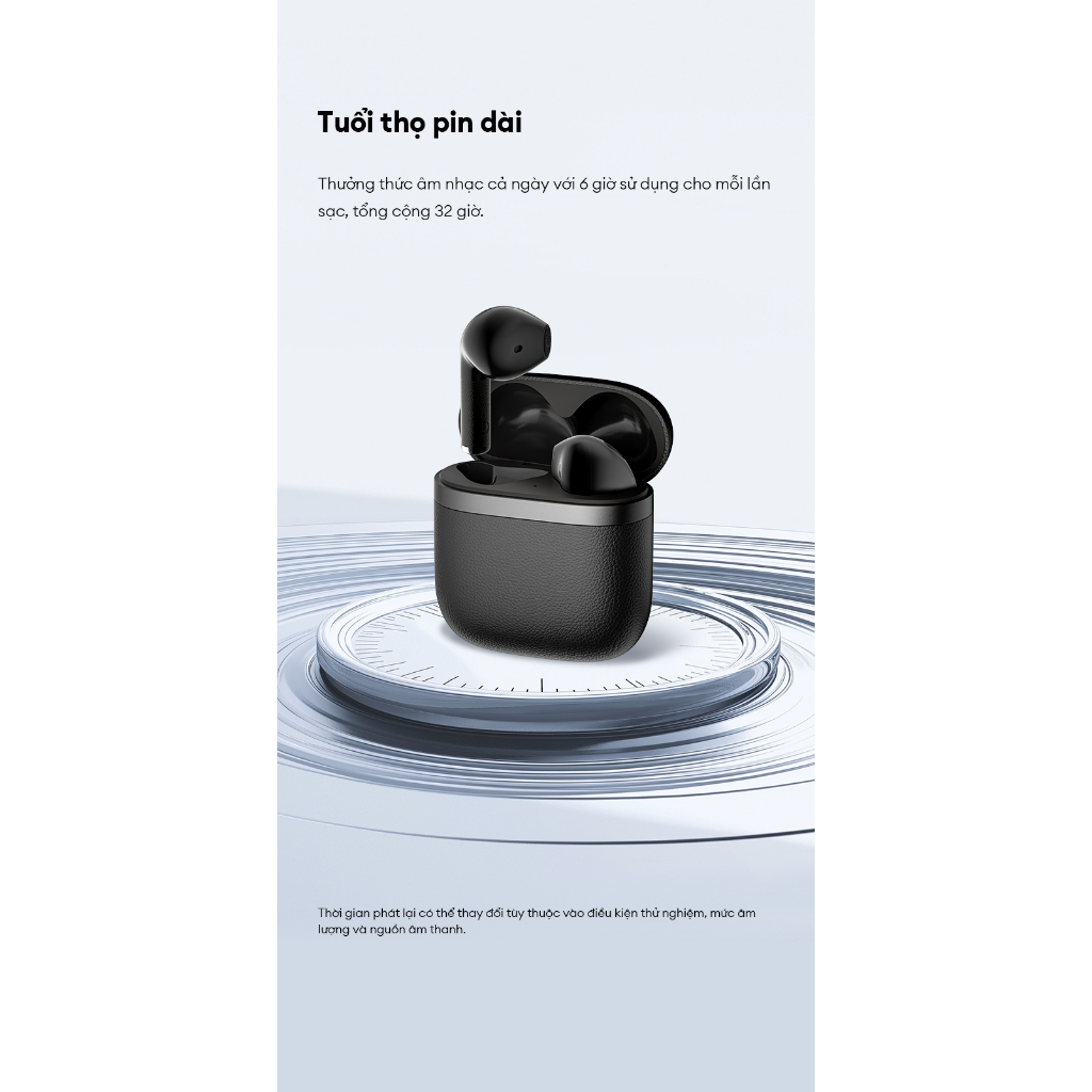 Tai Nghe Bluetooth Nhét Tai EDIFIER W200T | Thời Gian Sử Dụng Tới 28H | Kháng Nước, Bụi IP54 | Bảo Hành 15 Tháng | BigBuy360 - bigbuy360.vn