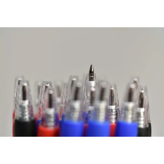 Bút Bi Bấm Grip 0.8mm Thiên Long TL-025 (Mực Xanh)