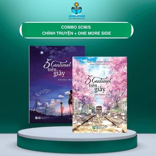 Sách -  Combo 5cm/s chính truyện + One More side