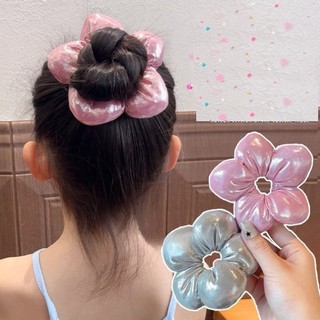Dây Buộc Tóc Hoa 5 Cánh To Dễ Thương Cho Bé Gái Size 10, Phụ Kiện Tóc Cho Bé