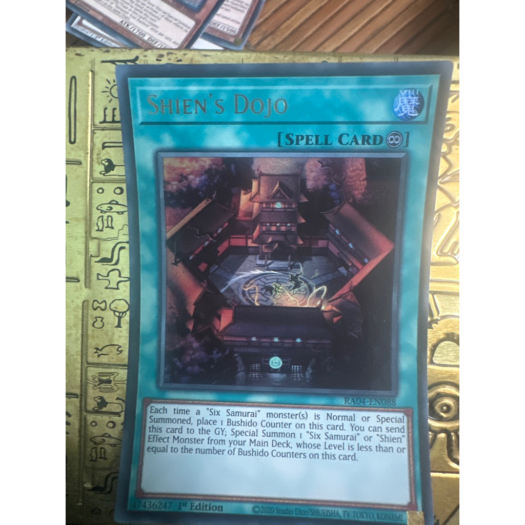bài yugioh: Shien’s dojo
