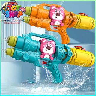 S úng phun nước 2 NÒNG đồ chơi cho bé SIZE LỚN 2 Nòng
