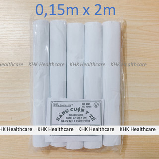 Băng cuộn y tế Bảo Thạch 0,15mx2m