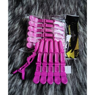 6 cây Kẹp cá sấu kẹp tóc cho salon tóc