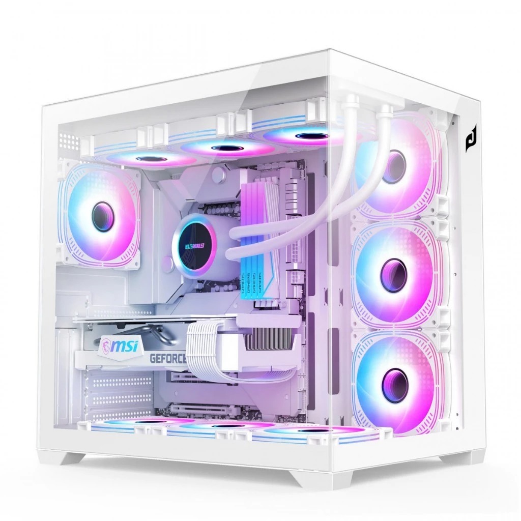 Vỏ Case Edra ECS1508, ECS1507 Black, White | ATX Mặt kính cường lực 3mm ECS1303H Bảo Hành 12 Tháng | BigBuy360 - bigbuy360.vn