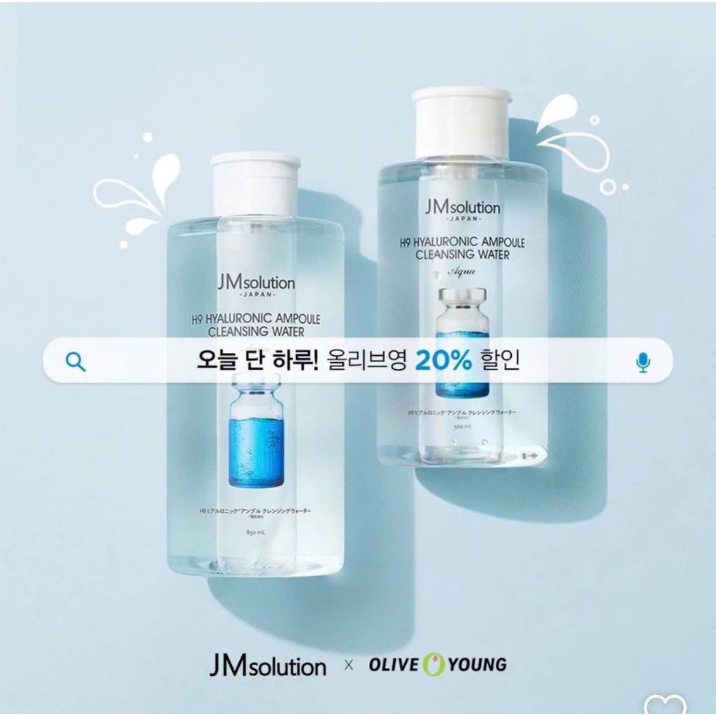 Nước tẩy trang JM Solution 850ml