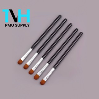 Cọ Tém Mày Môi 1 Đầu Tròn Sử Dụng Tém Mày Môi Cho Phun Xăm Thẩm Mỹ, Makeup, Trang Điểm - DCPX TVH